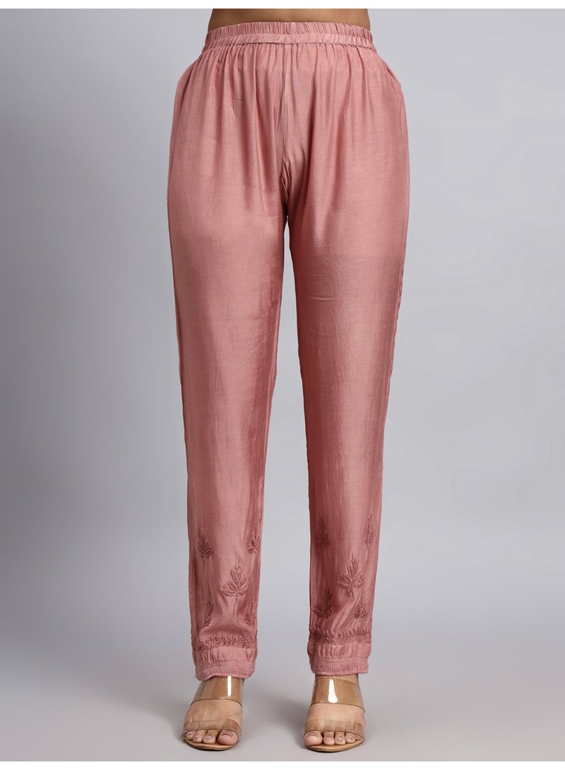 Alaya Hand Embroidered Chikankari Muslin Ombre Kurta Set-AL4101KS - Image 3